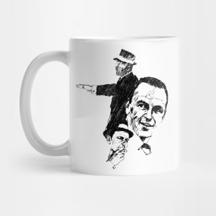 Frank Sinatra // Pencil Drawing Mug